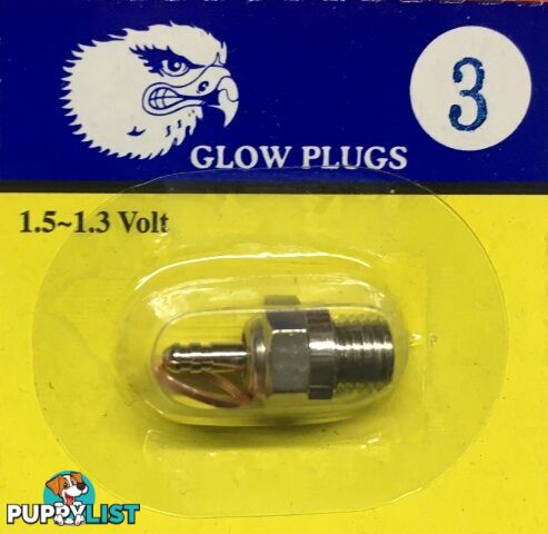 EAGLE GLOW PLUG #3 HOT SUIT CAR/BUGGY/PLANE