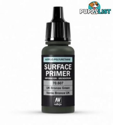 VALLEJO ACRYLIC POLYURETHANE - PRIMER  BRONZE GREEN 70607 - VALLEJO