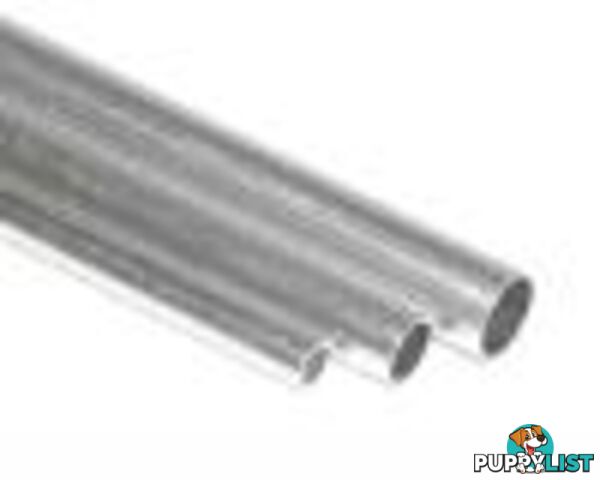 K&S METAL #83060 ALUMINIUM ROUND TUBE  .049 WALL 6061-T6 (12IN LENGTHS) 3/16IN(1 TUBE PER CARD) - K &amp; S METALS