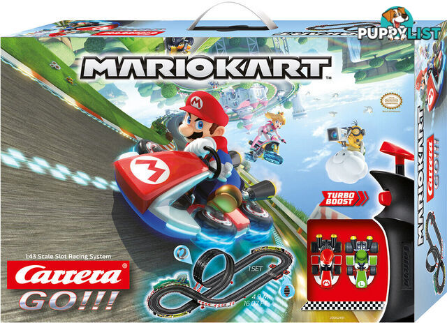 Carrera GO!!! 1:43 Mario Kart Slot Racing System - Slot Car Set - CARRERA - Does not apply