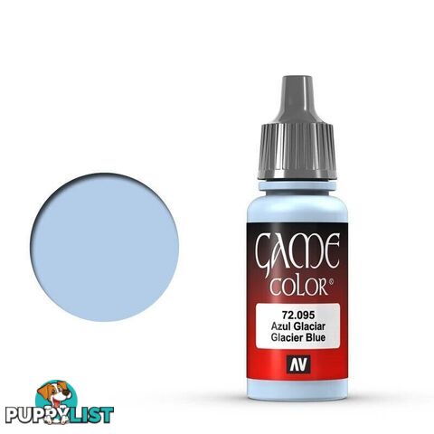 VALLEJO GAME 72095 Color Glacier Blue 17ml Acrylic Paint