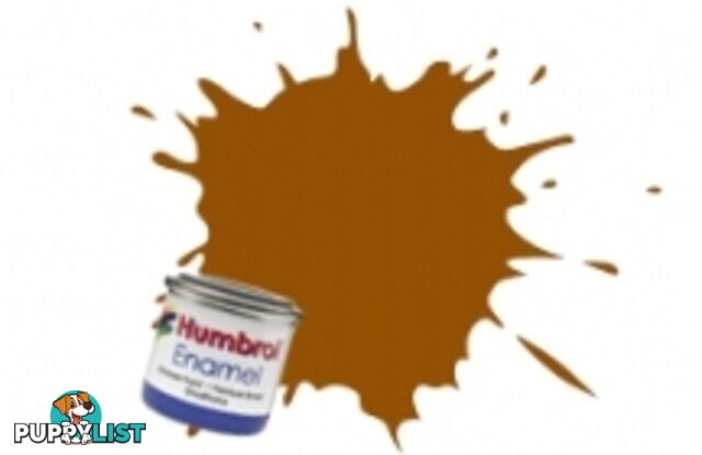 55   HUMBROL ENAMEL PAINT FIRE BRONZE METAL - HUMBROL