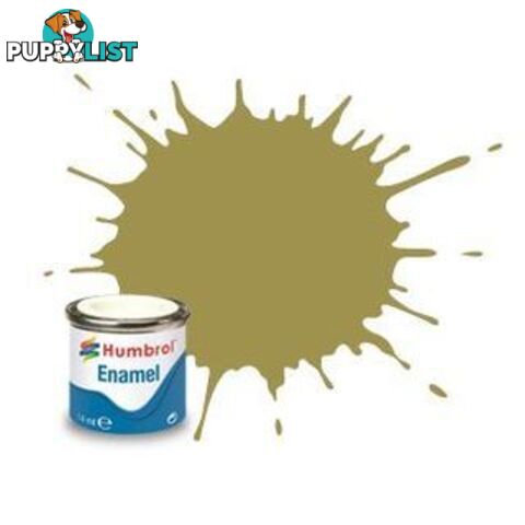 249   HUMBROL ENAMEL PAINT SANDGELB MATT - HUMBROL