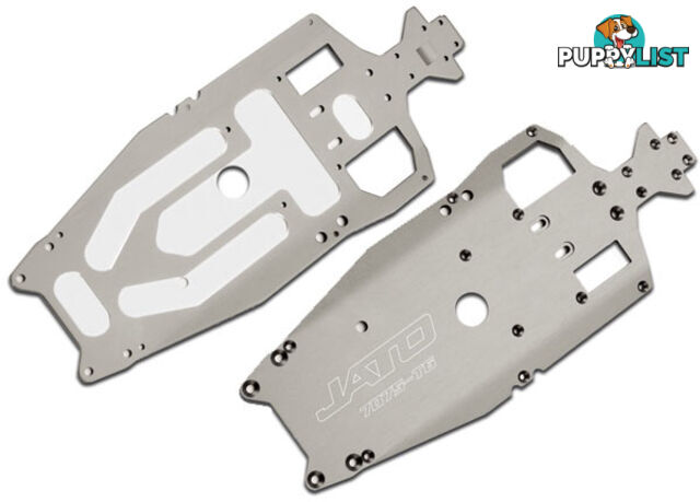 5522X (PART) TRAXXAS CHASSIS 7075-T6 ALUM - TRAXXAS PARTS