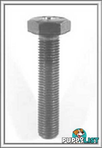 10X1.25X55MM HEX CAP SCREW TRU TURN TT0127AL