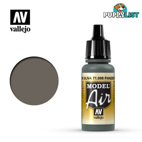 VALLEJO MODEL AIR ACRYLIC PAINT PANZER OLIVEGR 71096 - VALLEJO