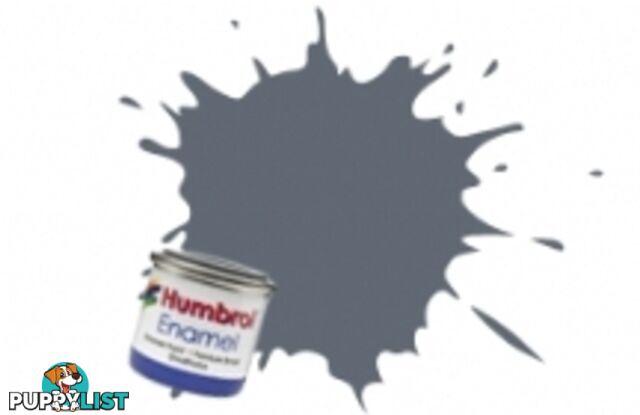 79   HUMBROL ENAMEL PAINT BLUE GREY MATT - HUMBROL