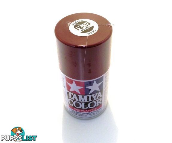 TS-33   TAMIYA ACRYLIC SPRAY PAINT  DULL RED - TAMIYA PAINTS &amp; Accessories