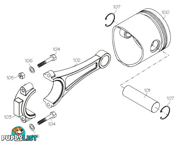 S9122 (YS ENGINE PART) HIGH SPEED NEEDLE SEAT 91SR