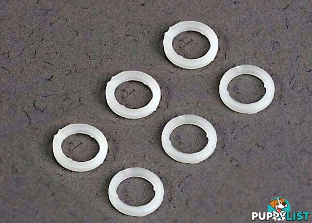 3685 (PART) TRAXXAS WHITE PLASTIC WASHERS - TRAXXAS PARTS