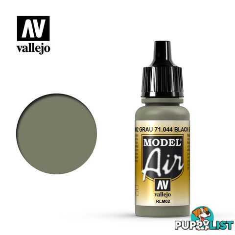 VALLEJO MODEL AIR ACRYLIC PAINT L/GREY GREEN 71044 - VALLEJO