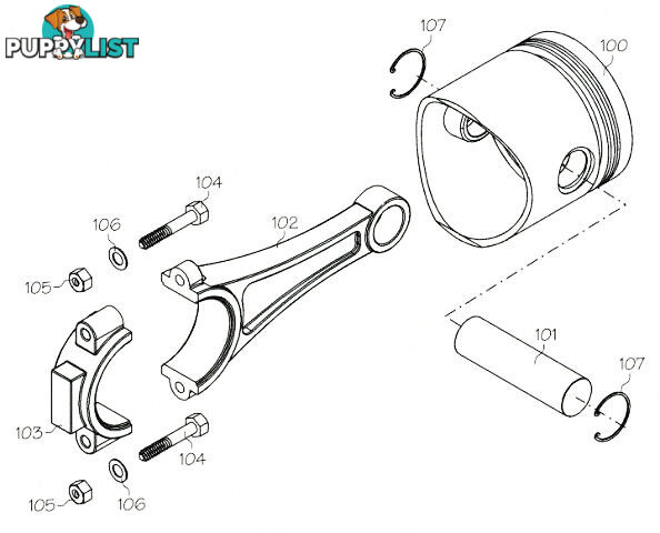 F1206A (YS ENGINE PART) CYLINDER HEADASSEM AC120