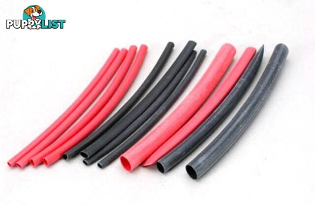 HEAT SHRINK TUBING 25MM X 1M RED