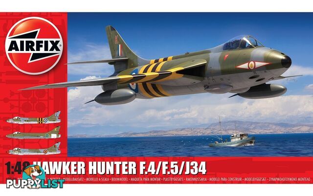 AIRFIX  Hawker Hunter F.4/F.5/J.34 1/48  A09189 Plastic Model Kit - AIRFIX