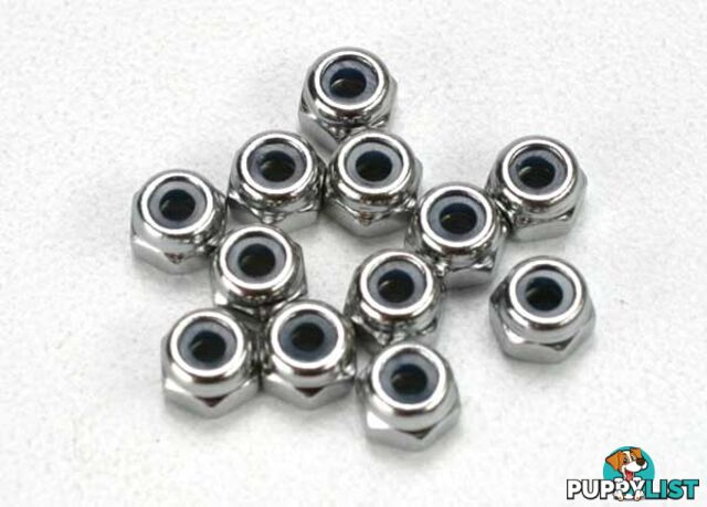 5158 (PART) TRAXXAS NUTS 2.5MM NYLON LOCKING - TRAXXAS PARTS