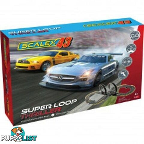 Scalextric F1001S 1:43 Super Loop Thriller Track Set - SCALEXTRIC - Does not apply