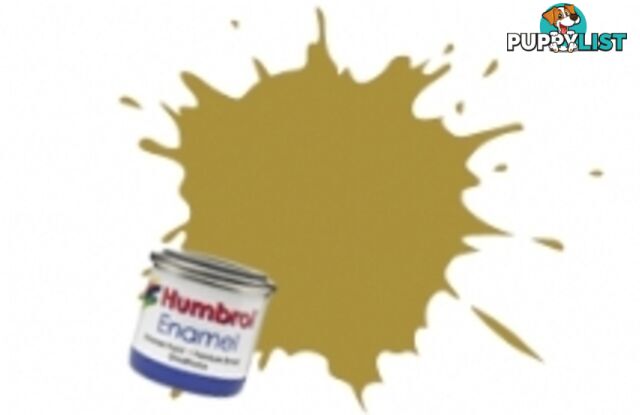 83   HUMBROL ENAMEL PAINT OCHRE MATT - HUMBROL