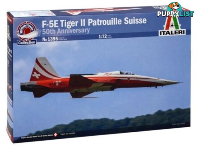 ITALERI 1/72 F-5E TIGER 2 KIT(1395) PLASTIC MODEL KIT - ITALERI