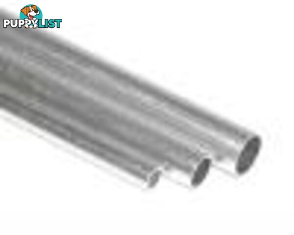 K&S METAL #83063 ALUMINIUM ROUND TUBE .049 WALL 6061-T6 (12IN LENGTHS) 3/8IN (1 TUBE PER CARD) - K &amp; S METALS