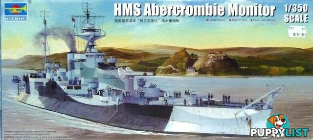 TRUMPETER HMS ABERCROMBIE MONITOR SCALE 1:350