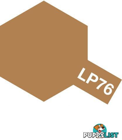 LP-76 LACQUER PAINT YELLOW-BROWN 10Ml Bottle (Dak 1941) 10ml - TAMIYA PAINTS &amp; Accessories