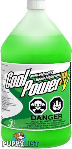 COOL POWER FUEL 30% NITRO 18% MULTI VISCOSITY SYNTHETIC OIL 3.78LT - COOL POWER,MORGAN FUEL