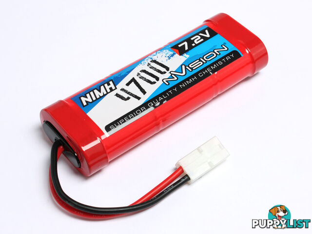 NVISION NVO NIMH 4700MAH 7.2V TAMIYA PLUG - NVISION NVO