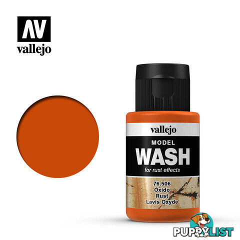 VALLEJO MODEL WASH RUST 76506 35ml - VALLEJO