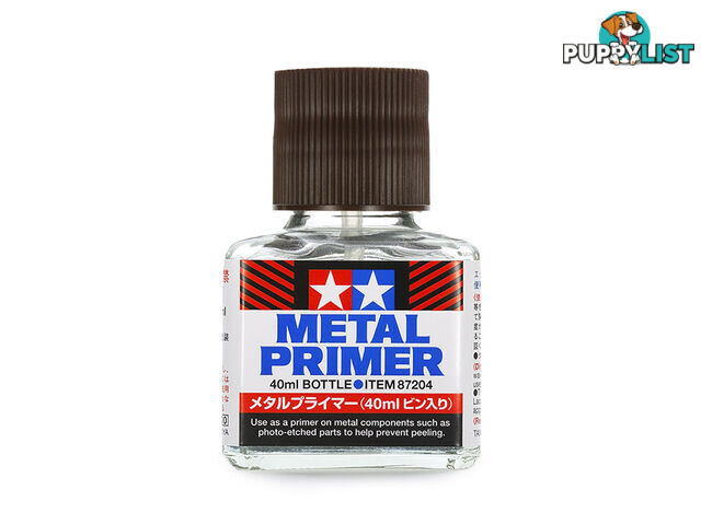 87204 TAMIYA METAL PRIMER (40ml Bottle) - TAMIYA PAINTS &amp; Accessories