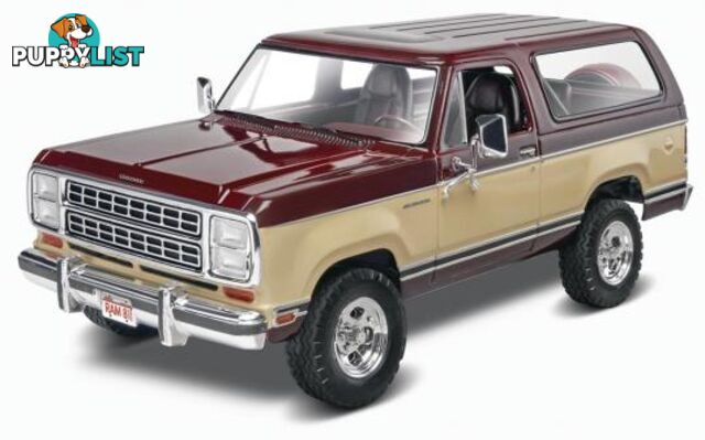 REVELL  1980 DodgeÂ® Ramcharger Scale: 1/24  85-4372 PLASTIC MODEL KIT - REVELL