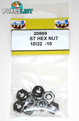 TY1 ST HEX NUT 10/32 - 10