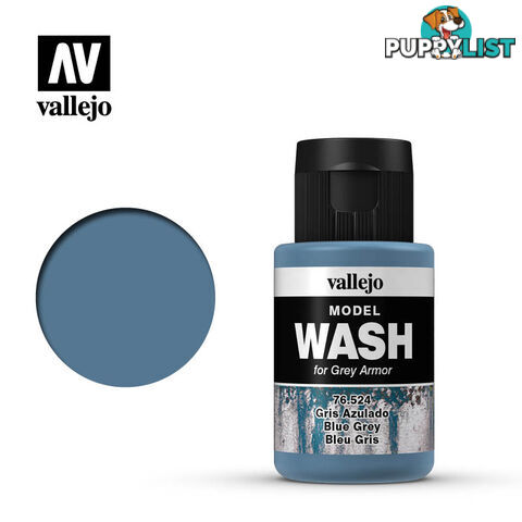 VALLEJO MODEL WASH BLUE GREY 76524 35ml - VALLEJO