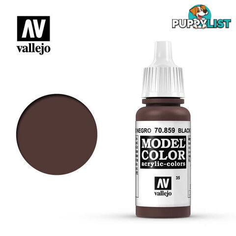 VALLEJO MODEL COLOR BLACK RED 17ML AV70859 - VALLEJO