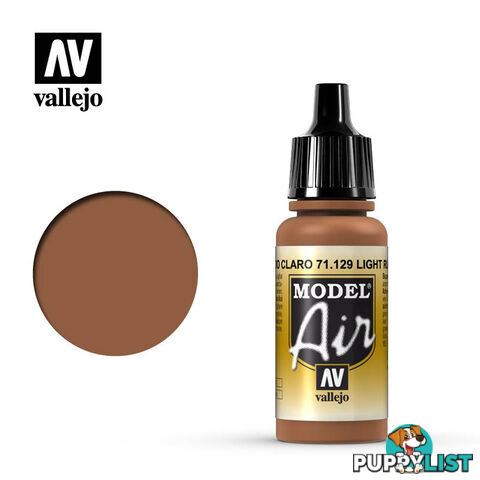 VALLEJO MODEL AIR ACRYLIC PAINT LIGHT RUT 71129 - VALLEJO