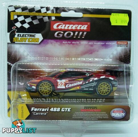 CARRERA GO Ferrari 488 GTE Carrera - CARRERA - Does not apply