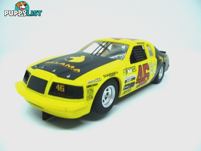 Scalextric C4088 1:32 FORD THUNDERBIRD YELLOW BLACK #46 Slot Car Suit Carrera - SCALEXTRIC - Does not apply