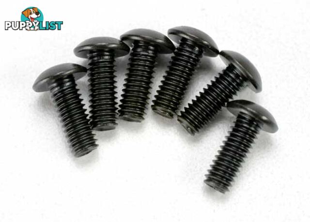 3937 (PART) TRAXXAS SCREWS 4X12MM BUTTON - TRAXXAS PARTS