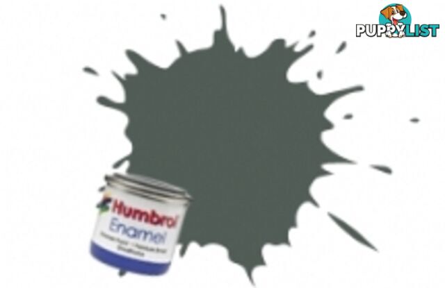 27   HUMBROL ENAMEL PAINT SEA GREY MATT - HUMBROL