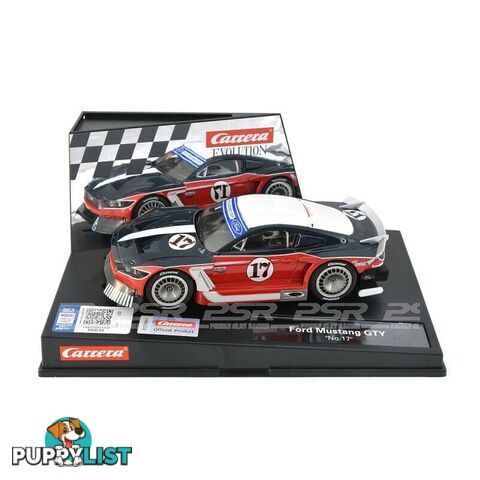 Carrera Evo Ford Mustang GTY No.17 Slot Car SUIT Scalextric - CARRERA - Does not apply