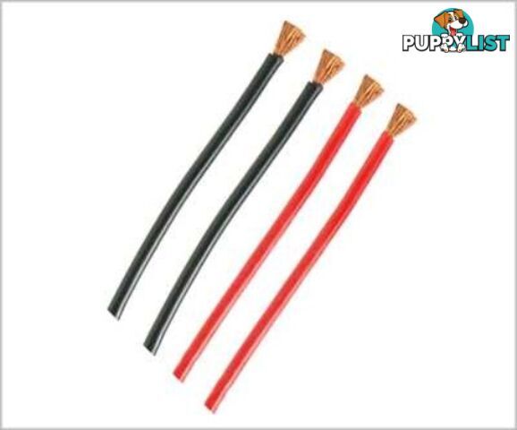 TY1 SILICONE BATT WIRE20G RED/BLACK 1METER TY4067 - TY1