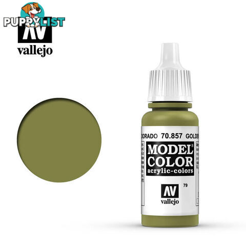 VALLEJO MODEL COLOR GOLDEN OLIVE 17ML AV70857 - VALLEJO