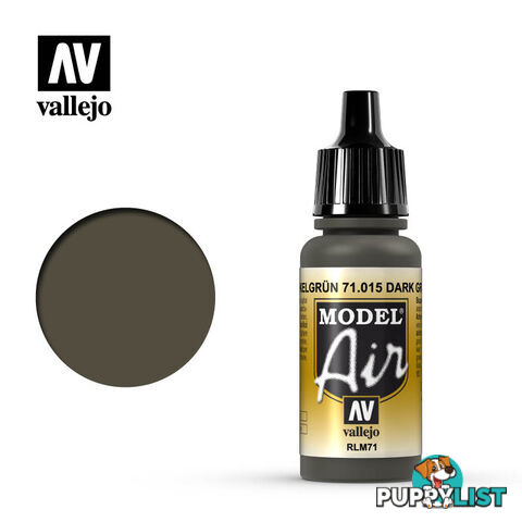 VALLEJO MODEL AIR ACRYLIC PAINT OLIVE GREY 71015 - VALLEJO