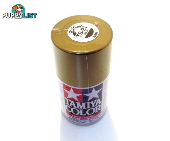 TS-21   TAMIYA ACRYLIC SPRAY PAINT  GOLD - TAMIYA PAINTS &amp; Accessories