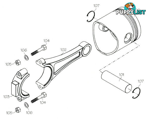 F1257 (YS ENGINE PART) NEEDLE VALVE DETENT SPRING