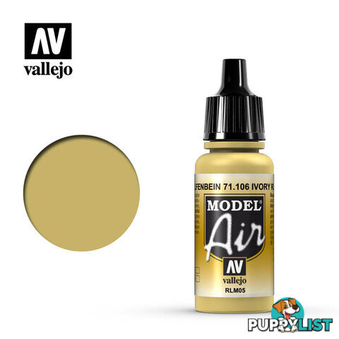 VALLEJO MODEL AIR ACRYLIC PAINT YELLOW LAZURE 71106 - VALLEJO