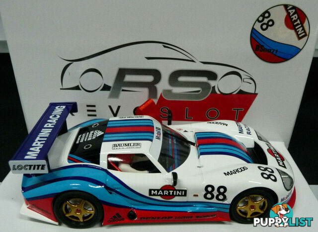 Revoslot 1:32 RS0071 Marcos Martini Racing White No88 slot car also suits  Scalextric/Carrera - REVOSLOT - Does not apply