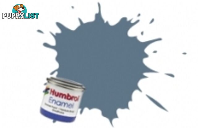 144   HUMBROL ENAMEL PAINT INTERMEDIATE BLUE MATT - HUMBROL