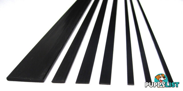 CARBON FIBER FLAT 5X30X1000MM