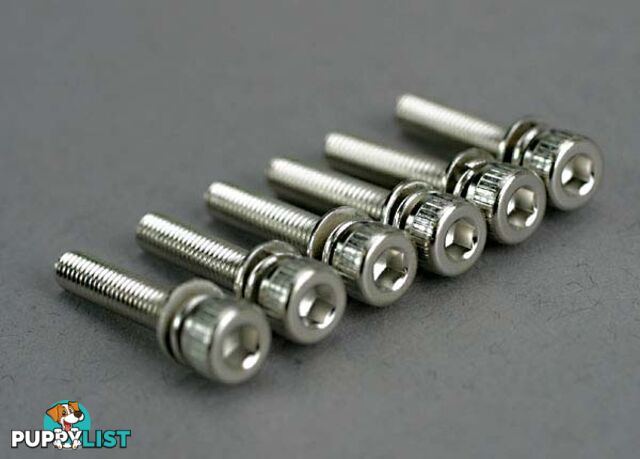 5142 (PART) TRAXXAS SCREWS 3X15MM CAPHEAD - TRAXXAS PARTS