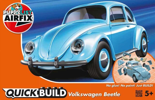 AIRFIX  QUICK BUILD VW BEETLE  Plastic Model Kit - AIRFIX